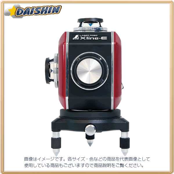 シンワ測定 【代引不可】【直送】 レーザーロボ X line-E レッド 受光器･三脚セット No.71619 [A030423]