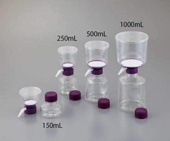 アズワン AS ONE フィルタ-システム（PES）　150mL　12個入 4-1614-01 [A100808]の通販は 15,818円