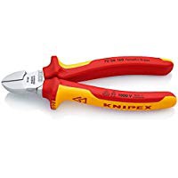 クニペックス KNIPEX 絶縁斜ニッパー 落下防止 （BK） No.7006-160TBK [A011121]の通販は