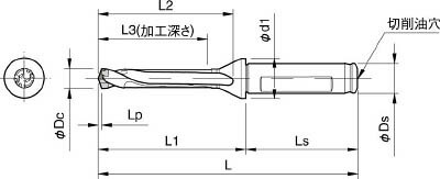 京セラ KYOCERA ドリル用ホルダ SF12-DRC085M-5 [A080115]