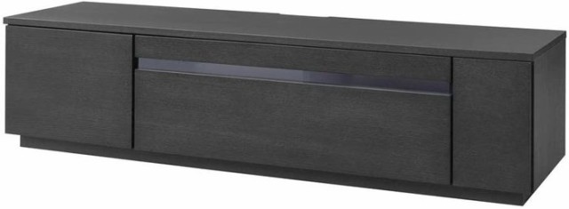 ☆送込☆ アイリスオーヤマ IRIS   ボックステレビ台 アッパータイプ ガラス扉付 145サイズ ブラック BTS-GD145UF [H021401]の通販は