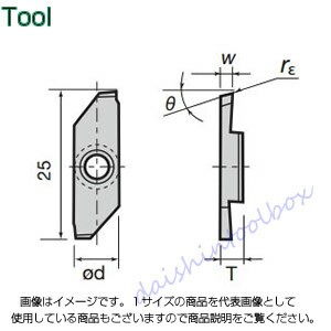 タンガロイ 旋削用溝入れTACチップ COAT J740(10個入) JXGR8180FA [A080115]の通販は