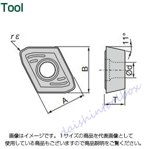 タンガロイ TACドリル用TACチップ COAT AH740(10個入) XPMT150512R-DW [A080115]