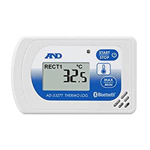 エー・アンド・デイ AND 温湿度記録計（ロガー）  BLE温度データロガー さ〜もろぐ AD-5327T AD-5327T [A031201]の通販は