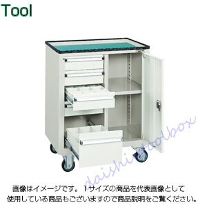 サカエ SAKAE   キャビネットワゴン SS-ABGY [A180507]の通販は 68,503円