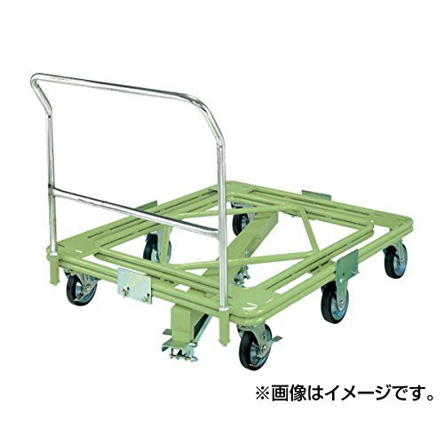 サカエ SAKAE   自在移動回転台車（超重量型・取手・センターベース付） RH-3FG [A130528]の通販は