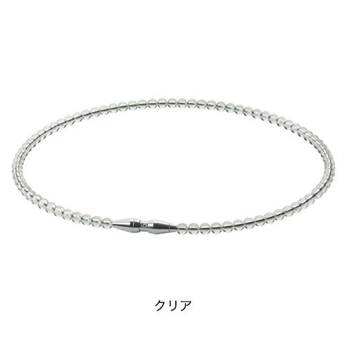 ファイテン phiten RAKUWAネックレス EXTREME クリスタルタッチ 45cm クリア 磁気ネックレス 0223TG909052