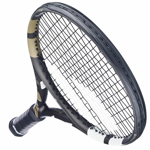 バボラ　ピュアドライブ　Babolat Pure Drive 黒塗り グリップ2 中古バボラ ピュア ドライブ ブイエス 2019年モデルBABOLAT PURE