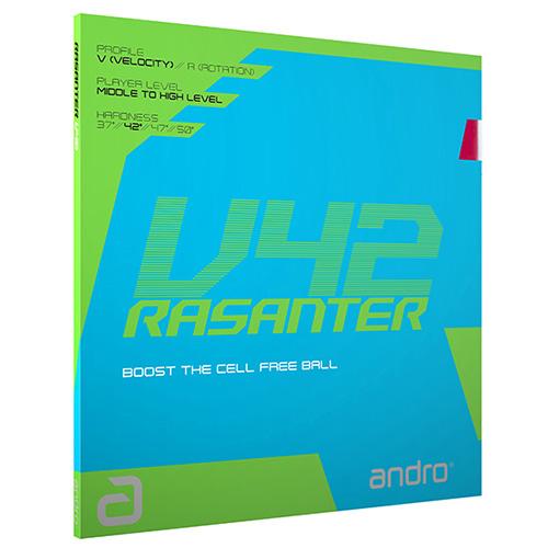アンドロ Andro RASANTER V42 (赤) 卓球ラバー 112290-RDの通販は 7,590円