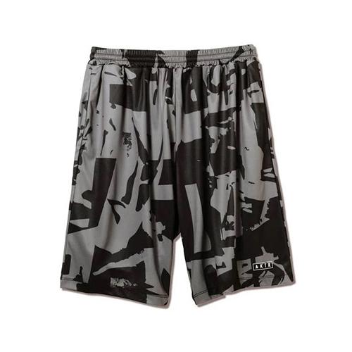 アクター AKTR  CUT-UP CAMO 8.5-INCH SHORTS ハーフパンツ ユニセックス バスケットボール 125-026002-BK