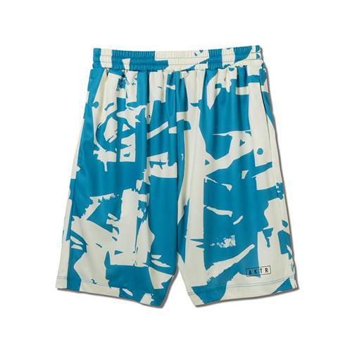 アクター AKTR  KIDS CUT-UP CAMO SHORTS ハーフパンツ ジュニア バスケットボール 125-047002-BL