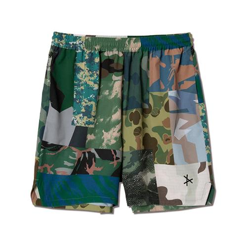 アクター AKTR MIXED CAMO 5.5-INCH SHRT WD PNTS バスケットボール バスパン ハーフパンツ 126-034002-MULTI