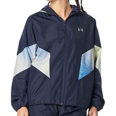 アンダーアーマー UA トリコット ウーブン フルジップ フーディー（レディース） 1381236-410の通販は