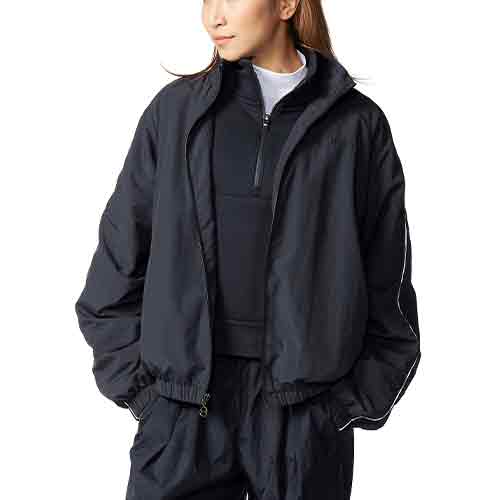 アンダーアーマー UA トリコット クリンクル ウーブン フルジップ ジャケット 長袖 アウター レディース 1388196-001