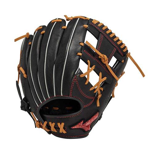 ミズノ MIZUNO ジュニア軟式用ウィルドライブ レッド AXI【オールラウンド用／サイズM】 ジュニアグラブ 野球 1AJGY31530-0949