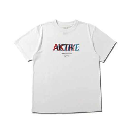 アクター AKTR HALFTONE ACTIVE SPORTS TEE Tシャツ 半袖 バスケットボール ユニセックス 224-005005-WH