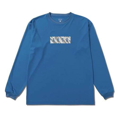 アクター AKTR BEAST CAMO BOX LOGO L/S SPORTS TEE Tシャツ 長袖 バスケットボール ユニセックス 224-017005-BL
