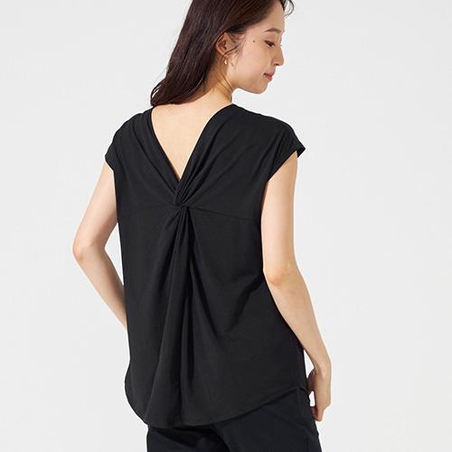 チャコット・バランス Chacott BALANCE ツイストアクセント2WayTシャツ