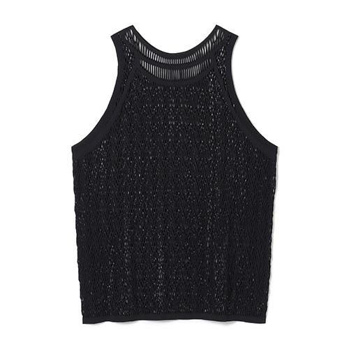 チャコット・バランス Chacott BALANCE 【ノーソーイングニット】ランダムメッシュニットタンクトップ ヨガ ウィメンズ 256303-7545-52-009
