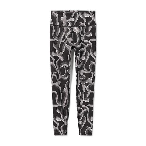 チャコット・バランス Chacott BALANCE リボンプリントレギンス ヨガ ウィメンズ 256331-7223-52-409