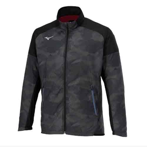 ミズノ MIZUNO 【発熱素材】ブレスサーモウォーマージャケット WINDUP JACKET 長袖 メンズ テニス 32MEB541-09の通販は
