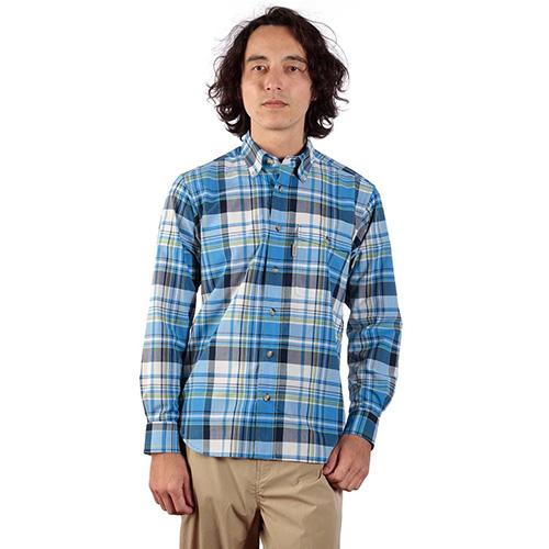 フォックスファイヤー Foxfire Cシールドフレッシュチェックシャツ C-SHIELD Fresh Check Shirt アウトドア メンズ 5212521-040