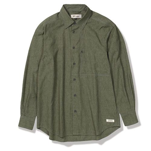 フォックスファイヤー Foxfire クールマックスシャンブレーシャツ アウトドア メンズ 6212546-070