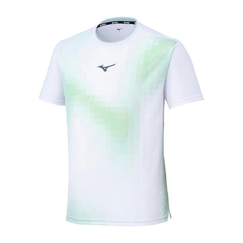 ミズノ MIZUNO ドライエアロフローゲームシャツ Tシャツ 半袖 テニス ユニセックス 62JAC000-01