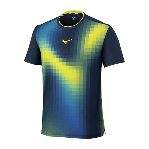 ミズノ MIZUNO ドライエアロフローゲームシャツ Tシャツ 半袖 テニス ユニセックス 62JAC000-14
