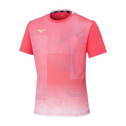 ミズノ MIZUNO 【汗処理／通気】ドライエアロフローゲームシャツ(ラケットスポーツ) 半袖 ユニセックス 62JAC511-60