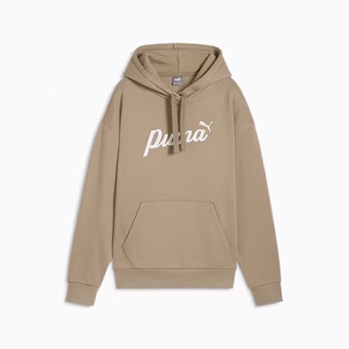 プーマ PUMA ESS スクリプト 裏起毛 フーディー 長袖 スウェット レディース 684092-67