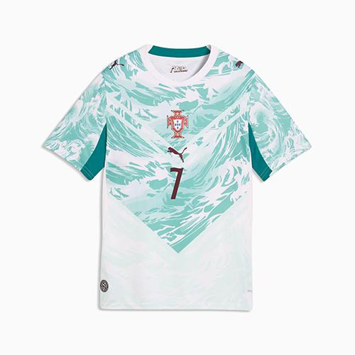 プーマ PUMA キッズ サッカー ポルトガル代表 アウェイ レプリカ 半袖 プレイヤー ユニフォーム ジュニア サッカーウェア 788149-77