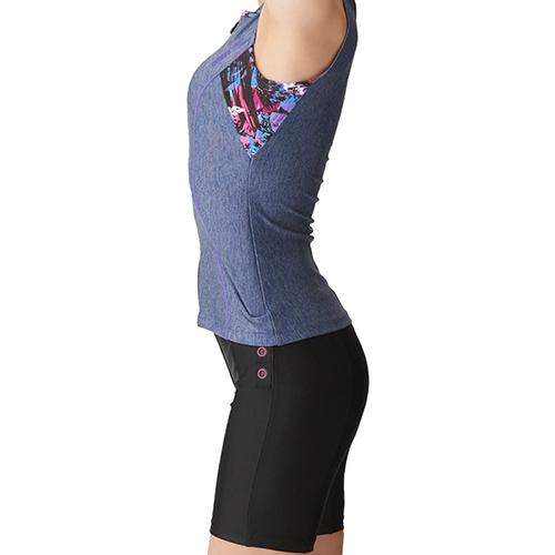 アリーナ ARENA フィットネスセパレーツ カバーバック ミドルレッグ