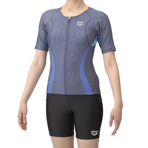 アリーナ ARENA すらっとセパ フィットネスセパレーツ 水着 レディ-ス AS5SWF43L-BLBL