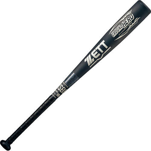 ゼット ZETT 軟式ジュニア アルミバット グランドヒーロー 78cm 520g 野球 ジュニアバット BAT74478-1900