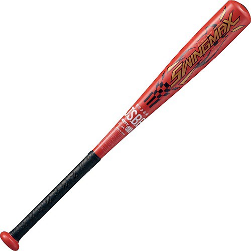 ゼット ZETT 軟式ジュニア アルミバット SWINGMAX 68cm 390g 野球 ジュニアバット BAT75468-6400