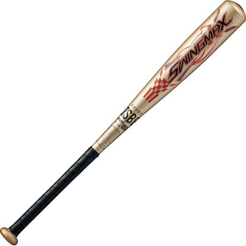 ゼット ZETT 軟式ジュニア アルミバット SWINGMAX 72cm 410g 野球 ジュニアバット BAT75472-8201