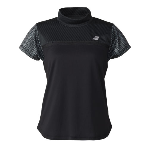 バボラ Babolat PURE SHORT SLEEVE SHIRT 半袖 テニス レディース BWG5328-BK00