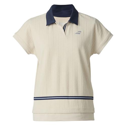 バボラ Babolat CLUB SHORT SLEEVE SHIRT 半袖 ポロシャツ ウィメンズ テニス BWG5376-BG00