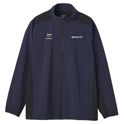 デサント DESCENTE ムーブスポーツ 4WAYストレッチナイロン スタンドカラーロゴ ジャケット（ユニセックス） DMMWJF11-NVBKの通販は
