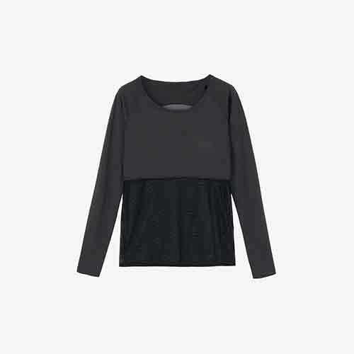 エレッセ ellesse スキンシェルクールＨＤシャツ 長袖 レディース EW723102-2Nの通販は