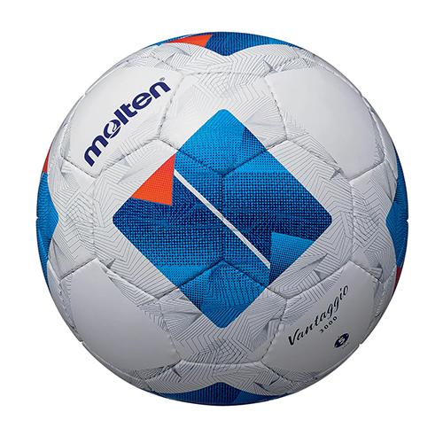 モルテン molten ヴァンタッジオ3000（5号球） ホワイト×ブルー 検定球 サッカー ボール 中学生以上 F5N3000