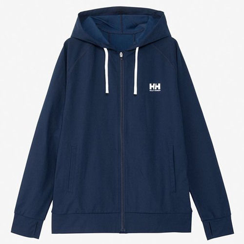 ヘリーハンセン HELLY HANSEN ロングスリーブフルジップフーディラッシュガード（ユニセックス） 水着 HH82405-ON