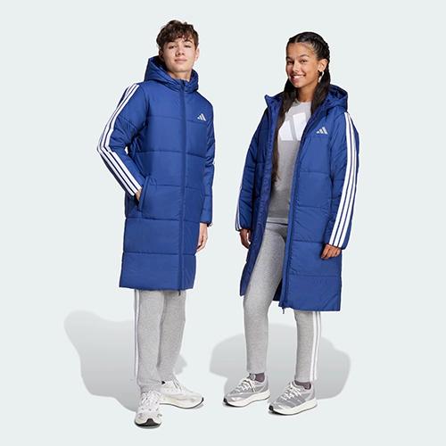 アディダス adidas ロングコート アウター キッズ JV5244の通販はau