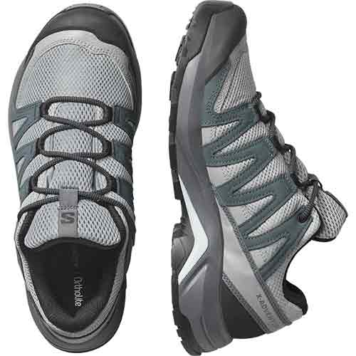 サロモン SALOMON X-ADVENTURE RECON GORE TEX レザーハイキングシューズ アウトドア ウィメンズ L47813300_2