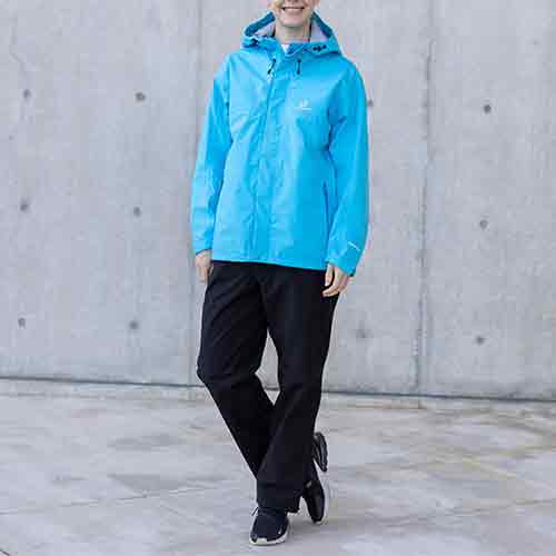 オンヨネ ONYONE コンバットレインスーツ スカイ 上下セット アウトドア レディース ODS85030-651