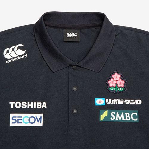 CANTERBURY - ラグビー日本代表　着用モデル　ポロシャツ　Mサイズ　メディアポロ CANTERBURY - ラグビー日本代表 着用モデル ポロシャツ Mサイズ