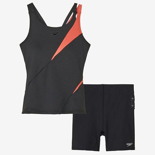 スピード SPEEDO ディアゴナセパレーツ フィットネス水着 レディ-ス SFW22215-KC