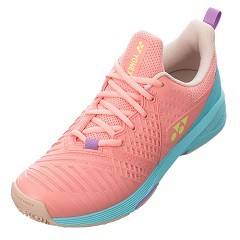 ヨネックス YONEX パワークッション ソニケージ 3 WOMEN GC(レディース)クレー・砂入り人工芝コート用 テニスシューズ SHTS3LGC-084の通販は