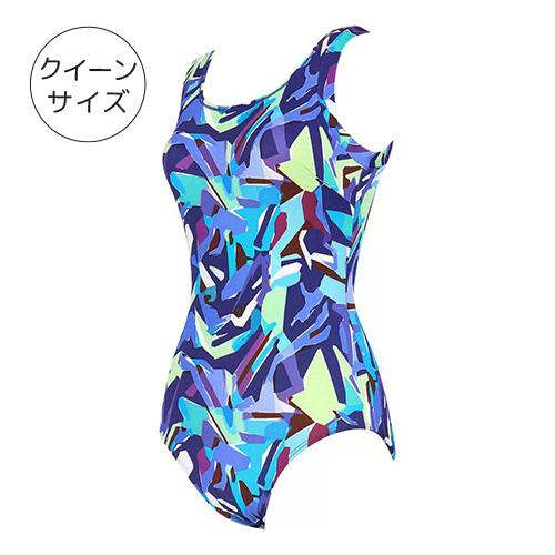 ワコール Wacoal フィットネス水着（クイーンサイズ） ワンピース スイム ウィメンズ SWO530Q-GB